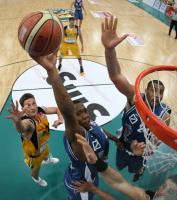 Basketball 1. Bundesliga  06/07 Walter Tigers Tuebingen  - Skyliners Frankfurt