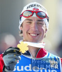 Spillane mit Medaille