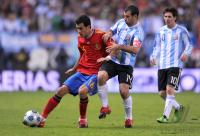Fussball Nationalmannschaft : Spanien - Argentinien