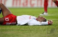 Fussball UEEA CUP: Hamburg, KOMPANY