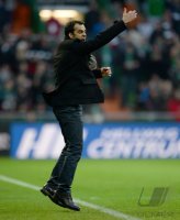 Fussball, 1. Bundesliga  Saison 2013/2014: SV Werder Bremen - Borussia Moenchengladbach