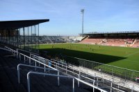 Fussball Regionalliga Sued 2011/2012: Gruenwalder Stadion in Muenchen