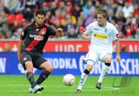 Fussball: 1. Bundesliga Saison 2010/2011: Leverkusen - Moenchengladbach