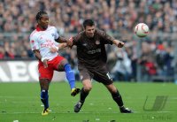 Fussball, 1. Bundesliga, Saison 2010/2011: FC St. Pauli - Hamburger SV