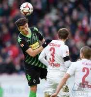 Fussball  1. Bundesliga  14/15: VfB Stuttgart - Borussia Moenchengladbach