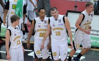 Basketball 1. Bundesliga  11/12:  Walter Tigers Tuebingen - ENBW Ludwigsburg