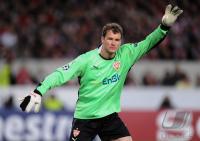 FUSSBALL  International CHL 09/10 :  Torwart Lehmann  (VfB Stuttgart)