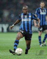 Fussball CHL  Saison 2010/2011:  Samuel Eto o (Inter Mailand)