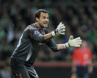 Fussball Champions League  Saison 2010/2011:  Carlo Cudicini (Tottenham)