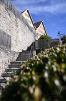 Stadtansicht Horb, Treppen, Perspektive