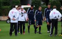 Fussball 1. Bundesliga: Training beim FC Bayern Muenchen