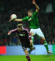 Fussball 1. Bundesliga Saison 12/13: SV Werder Bremen - 1. FC Nuernberg