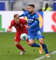 Fussball 1. Bundesliga Saison 20/21: TSG 1899 Hoffenheim - FC Bayern Muenchen