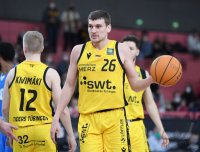 Basketball 2. Bundesliga 2021/2022: Tigers Tuebingen - Uni Baskets Paderborn