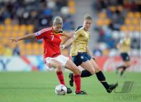 Fussball Frauen FIFA U 20  WM  2008   Halbfinale  USA - Deutschland