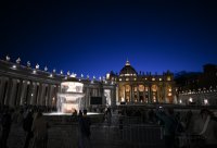Vatikan / Rom: Trauer nach dem Tod von Papst Franziskus I.