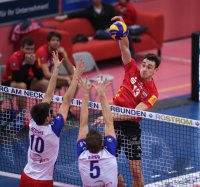 Volleyball 1. Bundesliga 16/17 TV Rottenburg - United Volleys Rhein Main