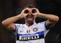 FUSSBALL SERIE A:   JUBEL Dejan&Ecirc;Stankovic (Inter Mailand)