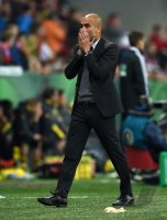 Fussball DFB Pokal Halbfinale 14/15: FC Bayern Muenchen - Borussia Dortmund