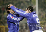 Fussball 1. Bundesliga: Dortmund - Schalke, AILTON jubelt n. 0:1