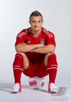 FUSSBALL Fotoshooting Xherdan Shaqiri (FC Bayern Muenchen)