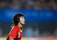 FUSSBALL  Olympia 2008   Viertelfinale  Frauen   China - Japan