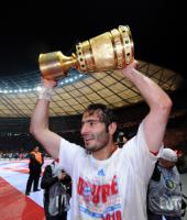 Fussball: DFB Pokal Finale: JUBEL Hamit Altintop (FCB)