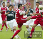 FUSSBALL  1. Liga Spielszene FC Bayern - Stuttgart