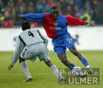 FUSSBALL UEFA CUP  FC Basel - Newcastle United    Spielszene