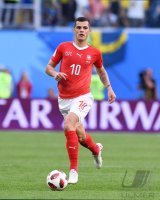 FUSSBALL WM 2018 Achtelfinale: Schweden - Schweiz