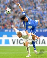 FUSSBALL 1. BUNDESLIGA: Schalke - Frankfurt