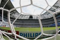 Fussball WM  Stadion Muenchen