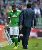 Fussball, 1. Bundesliga  Saison 2013/2014: SV Werder Bremen - Hertha BSC Berlin