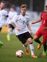Fussball U 21 Laenderspiel: Deutschland - Portugal