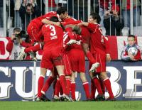 Fussball FC Bayern-Bremen; Jubel FCB