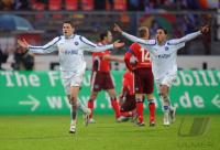 FUSSBALL 1. BUNDESLIGA 08/09 : JUBEL Karlsruhe
