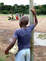 Fussball im Armenviertel Umlazi bei Durban