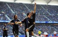 FUSSBALL, 1. BUNDESLIGA, 27. Spieltag: Hamburg - Schalke