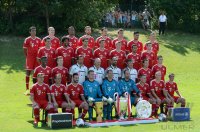Fussball 1. Bundesliga 2013/2014:  Fototermin beim  FC Bayern Muenchen