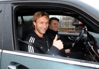 Fussball/ GES/  DFB Team im Mercedes-Benz Werk Bremen, 27.02.2012