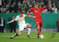 FUSSBALL  DFB POKAL SAISON  11/12  HALBFINALE: Borussia Moenchengladbach - FC Bayern Muenchen