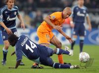 Fussball, Champions League Viertefinale: Schalke - Barcelona