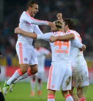 Fussball 1. Bundesliga  Saison 2012/2012: JUBEL FC Bayern Muenchen