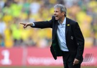 Fussball 1. Bundesliga: Trainer Lucien Favre (Borussia Moenchengladbach)