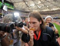 FUSSBALL  Olympia 2008  Peking  Finale Nigeria - Argentinien