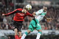 FUSSBALL 1. BUNDESLIGA: Bremen - Leverkusen