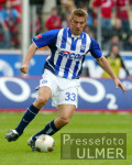 FUSSBALL BUNDESLIGA, Hertha BSC: REHMER Einzelaktion