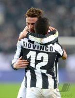 FUSSBALL SERIE A: Claudio Marchisio und Giovinco Sebastian (v. li., Juventus Turin)