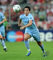 Fussball CHL  Saison 2011/2012:  Samir Nasri (Manchester City)