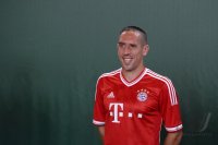 Fussball 1. Bundesliga 2013/2014:  Fototermin beim  FC Bayern Muenchen